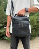 کیف دوشی مردونه چرمی از برند آرازبگ کد 07 - Image 6