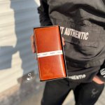کیف پول کتی چرم طبیعی مردانه میلیون کد 511