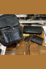 ست 5 تکه چرم مردانه اقتصادی و قیمت مناسب - Image 2