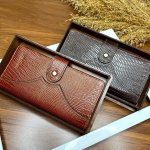 کیف پول پوستماری چرم طبیعی مردانه 521