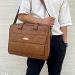کیف اداری چرم مردانه برند دیپلمات کد 1676