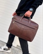 کیف اداری چرم صنعتی مردانه برند آراز کد 1679