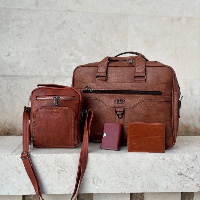 ست 4 تکه چرم مردانه اقتصادی و قیمت مناسب