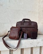 ست 4 تکه چرم مردانه اقتصادی و قیمت مناسب