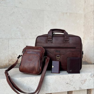 ست 4 تکه چرم مردانه اقتصادی و قیمت مناسب