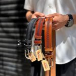 کمربند مردانه چرم گاوی درجه یک کد 515