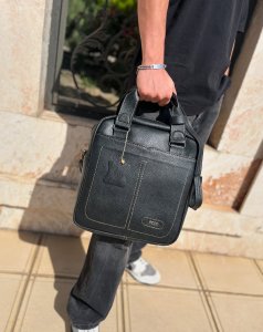 کیف نیمه اداری چرم مردانه اسپرت کد 0025 - Image 5